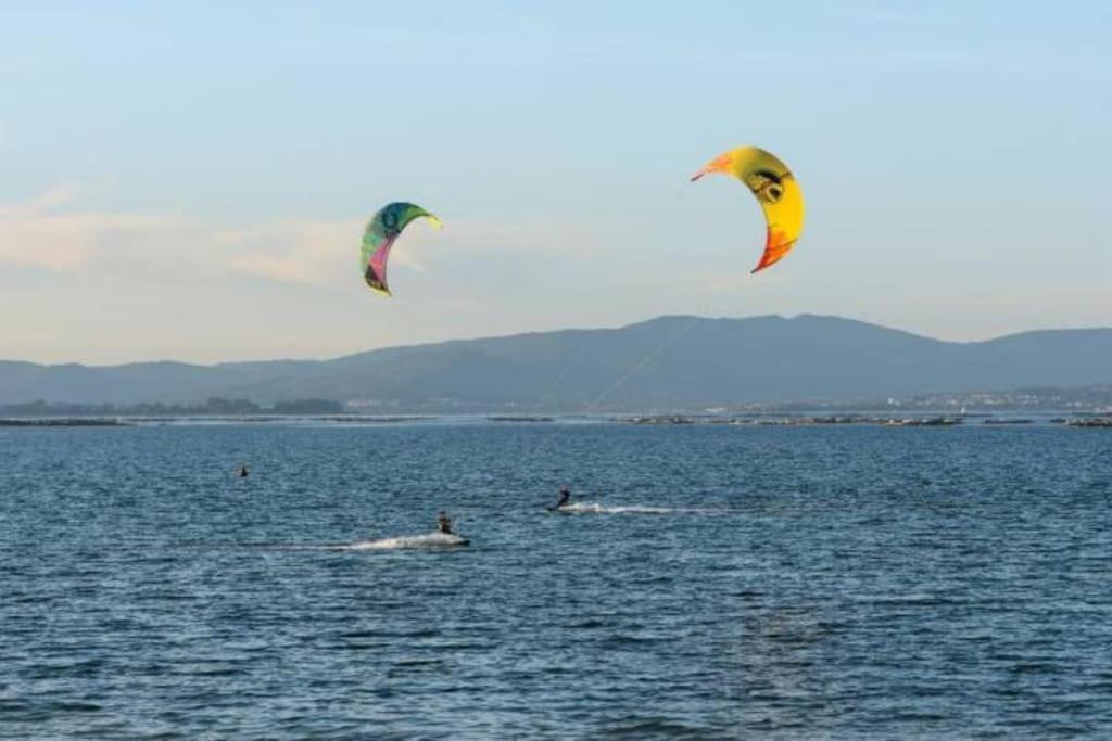 Ferienwohnung Ruina Fogar A Illa de Arousa Exterior foto