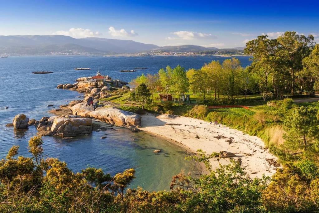 Ferienwohnung Ruina Fogar A Illa de Arousa Exterior foto